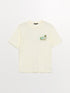 LC Waikiki Crew Neck Short Sleeve Printed Combed Cotton Men's T-shirt